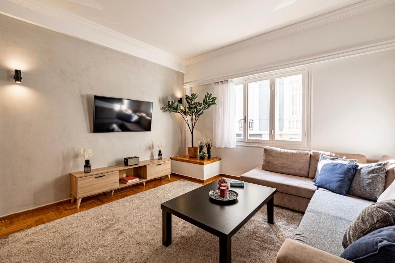 Cozy Apartment In Kolonaki Athens - Sleeps 5 Екстериор снимка